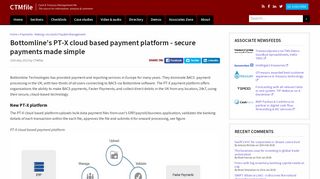 Bottomline's PT-X cloud based payment platform - secure payments ...