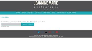 Client Login - jeanninemarie