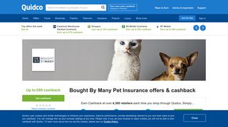 Bought By Many Pet Insurance Cashback, Voucher Codes & Discount ...