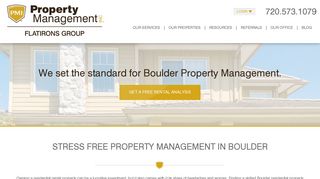 Boulder Property Management, Boulder Homes for Rent