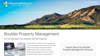 Boulder Property Management - Housing Helpers Colorado