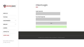 Client Login – Bounce Back Consulting