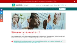 Welcome to BounceBack! | CMHA Ontario