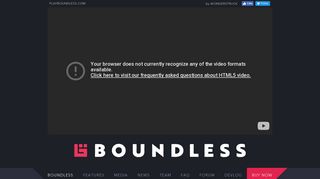Boundless – Explore, Collaborate, Build, Conquer, Discover.