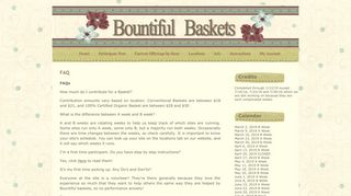 FAQ « Bountiful Baskets