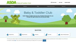 Baby & Toddler Club - Asda