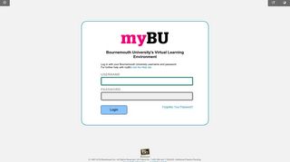 Bournemouth University's Virtual Learning ... - Blackboard Learn