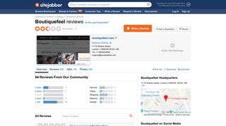 Boutiquefeel Reviews - 84 Reviews of Boutiquefeel.com | Sitejabber