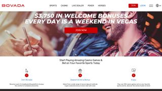 Online Sports Betting, Poker, Casino and Racebook at Bovada
