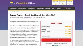 2019 Legit Bovada Review | Safety, Payout, and Withdrawal Info