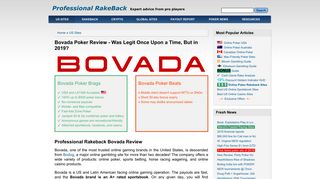 Bovada Poker Review - Was Legit Once Upon a Time, But in 2019 ...