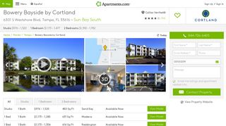Bowery Bayside by Cortland Apartments - Tampa, FL | Apartments.com