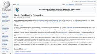 Bowie-Cass Electric Cooperative - Wikipedia