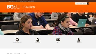 Account - Bowling Green State University