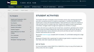 Student Activities – Box Hill Institute