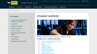 Student Support – Box Hill Institute
