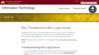 Box: Troubleshoot Box Login Issues | <span class=