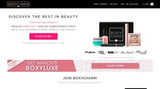 BOXYCHARM: The Best Monthly Beauty and Makeup Box Subscription