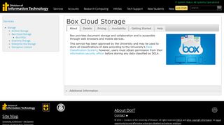 Box Cloud Storage | Division of IT - University of Missouri