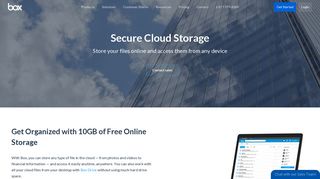 Cloud Storage from Box - Sign Up Today | Box US