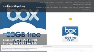 Box: Receive 50GB Cloud Storage for FREE for Life ...