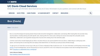 Box (Davis) | UC Davis Cloud Services