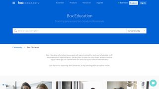 Box Education - Box