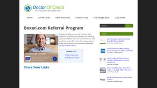 Boxed.com Referral Program - Doctor Of Credit
