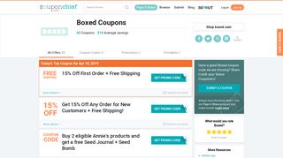 Boxed Promo Codes - Save 15% w/ Feb. '19 Coupons & Coupon Codes