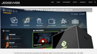 Resetting your Boxee Box – JESSEWEB