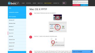 Setup PPTP BoxPN VPN at Mac OS X | Really Anonymous & Protected