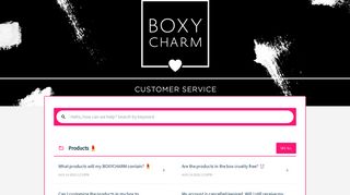 BoxyCharm Support Center