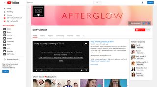 BOXYCHARM - YouTube