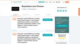 Boxycharm.com Promos - Save 15% w/ Feb. 2019 Coupons
