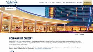 Start Your Career with Boyd Gaming! - Blue Chip Casino Hotel Spa