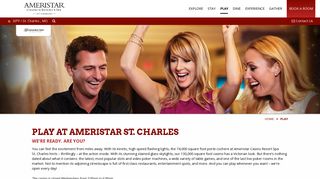 Play at our Missouri Casino | Ameristar St. Charles