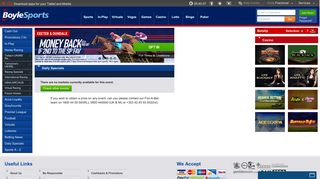 Horse Racing Betting Odds. Bet Online at BoyleSports.com