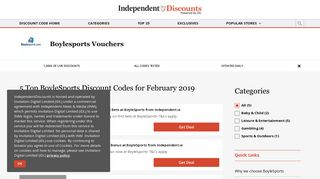 BoyleSports - Discount Codes - Independent.ie
