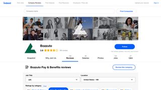 Working at Bozzuto: Employee Reviews about Pay & Benefits | Indeed ...
