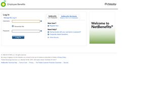 NetBenefits Login Page - BP - Fidelity Investments