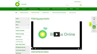 BP Plus Card - Make a Payment Online, User Help Guide | BP ...