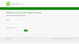 BP Dealer Extranet