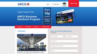 ARCO Business Solutions: Fleet Fuel Cards