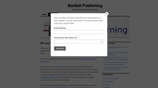 BP Learning | Bartlett Publishing