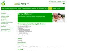 BP Life Benefits (Core US Benefits) - Savings and retirement