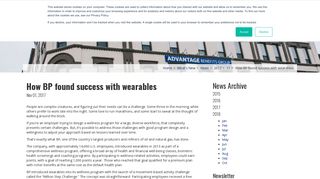 Advantage Benefits Group :: How BP found success with wearables