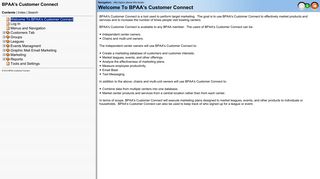 BPAA's Customer Connect - Database Marketing