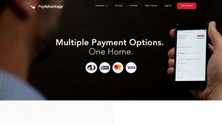 Pay Advantage: Accept credit cards, direct debit + BPAY, Fast deposits