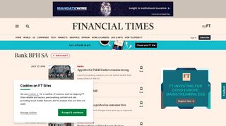 Bank BPH SA | Financial Times