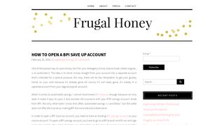 How to Open a BPI Save Up Account – Frugal Honey